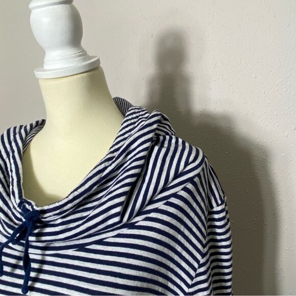 Fresh Produce Nautical Stripe Pullover Lightweight Sweatshirt Tunic Women's M - Picture 13 of 16